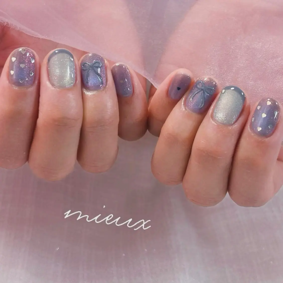 ネイル ハンドネイル nailsalon mieuxのネイルデザイン