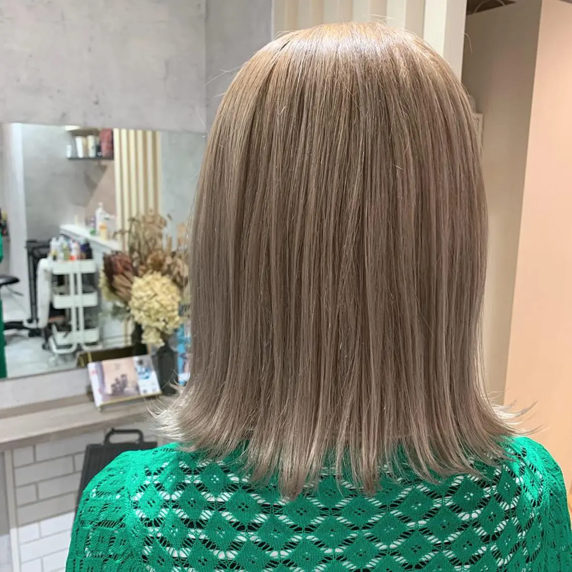 ミディアム 髪質改善will hairdesignのヘアスタイル