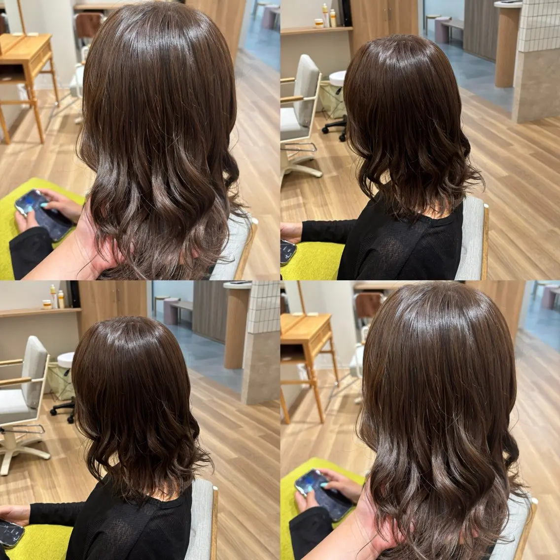 ショート カラー ベージュカラー オリーブベージュ カット ヘアカラー トリートメント ヘッドスパ RINNO🌷透明感 カラー/髪質改善のヘアスタイル