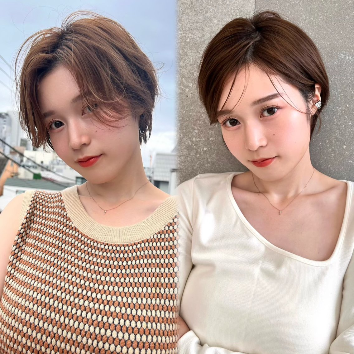 ショート カラー カット ヘアカラー トリートメント ❣️縮毛矯正/ボブ /カラー/渡部晃輝のヘアスタイル