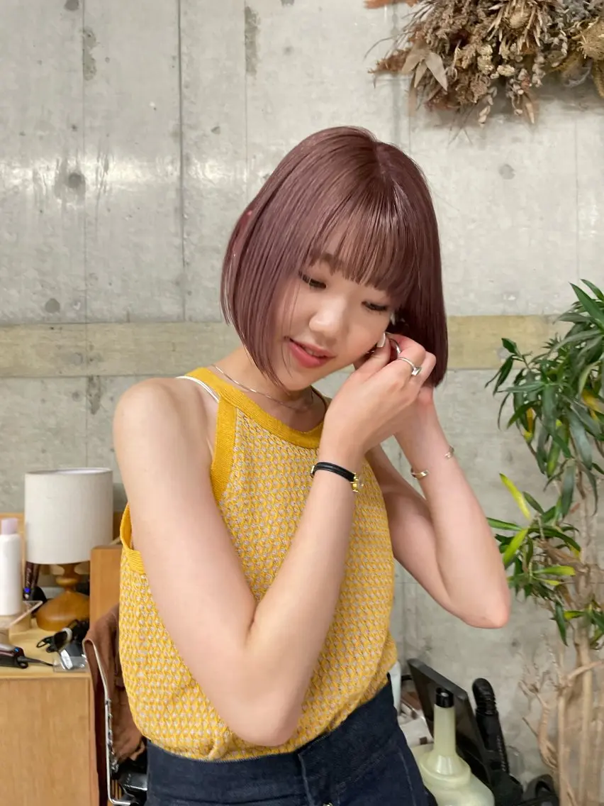 カラー wewe: momoeのヘアスタイル