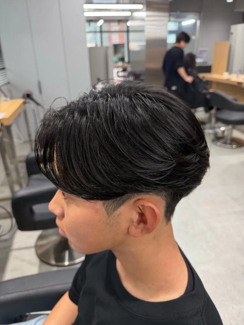 ショート メンズ 縮毛矯正 トレンド🔥メンズ 特化⚡️網野裕希のヘアスタイル