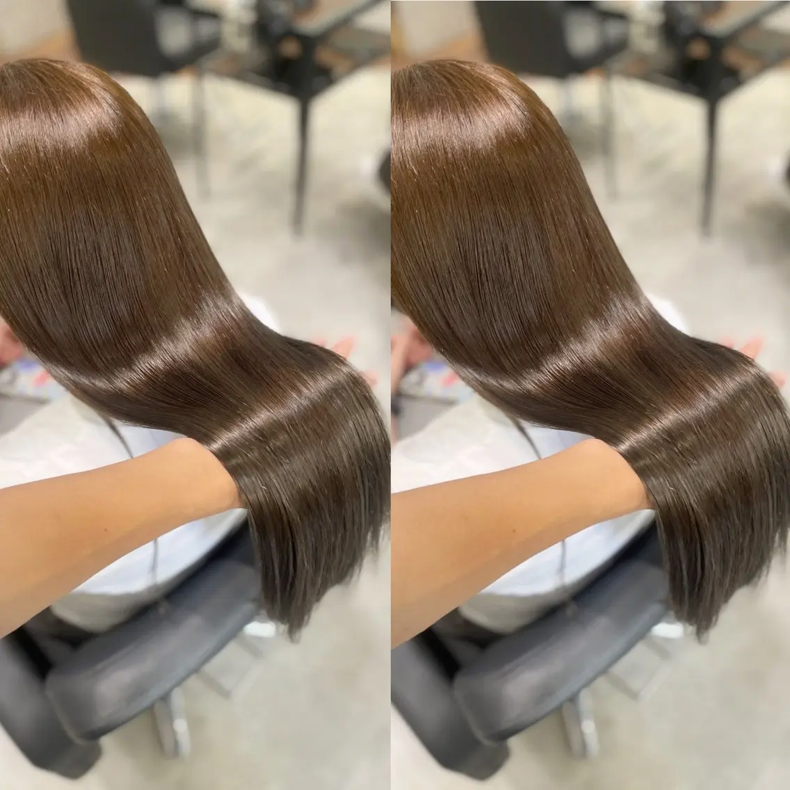 ロング 髪質改善 ロング 縮毛矯正 カット ヘアカラー トリートメント 杉野🫧美髪🫧 Zina博多店長のヘアスタイル