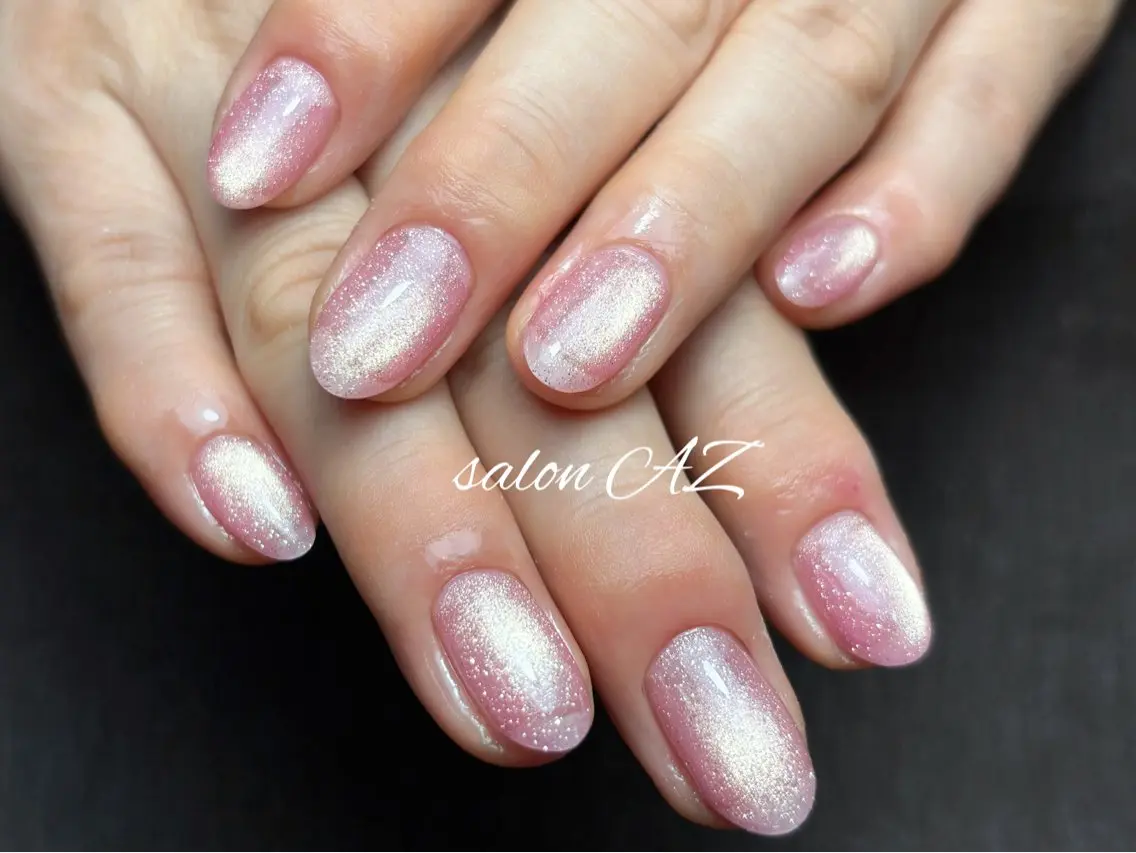 ネイル アートネイル 長さ出し フットネイル フレンチネイル ジェルネイル ハンドネイル salon AZのネイルデザイン