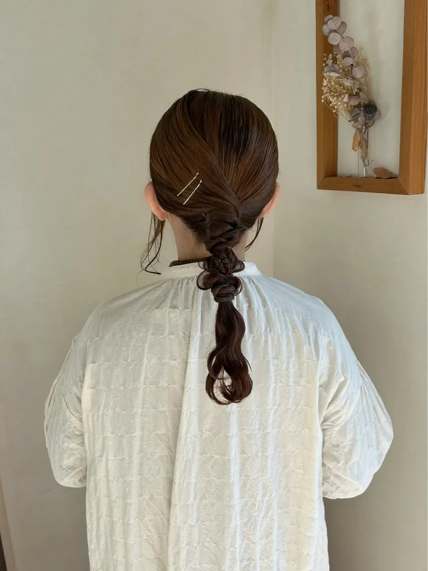 ロング ヘアアレンジ ヘアセット lapis / soraのヘアスタイル