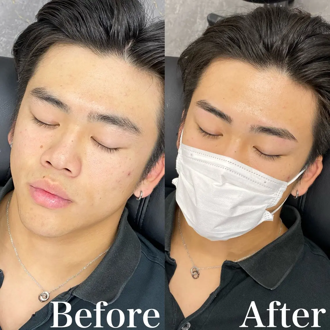 メンズ アイブロウ ワックス脱毛 眉カット メンズ眉毛専門柏 Re:gidSATUの眉毛・アイブロウイメージ