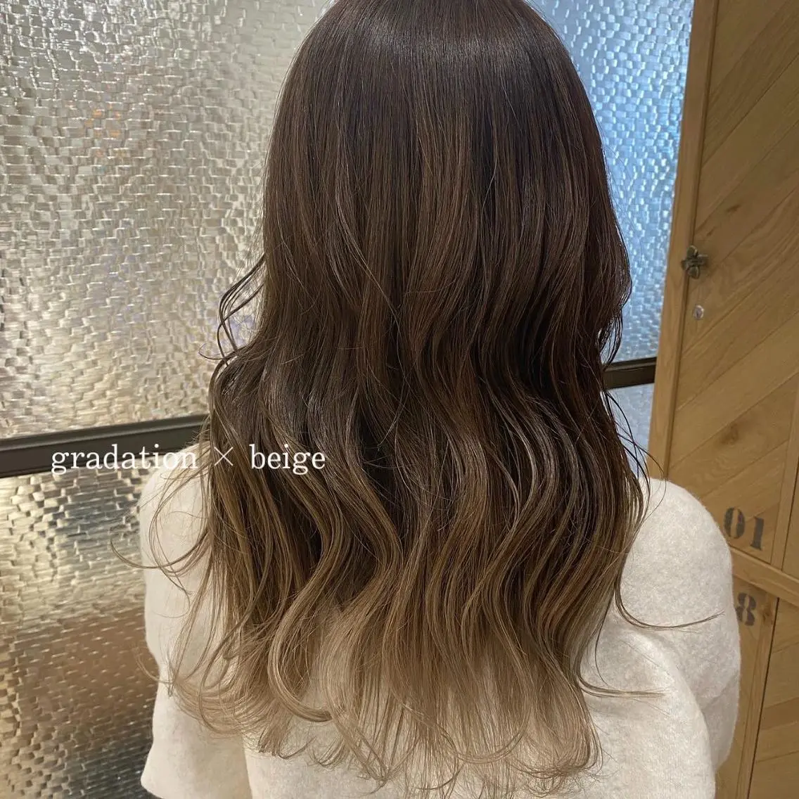 ロング カラー バレイヤージュ レイヤーカット ヘアカラー インナーカラー☆ 香西茉奈のヘアスタイル