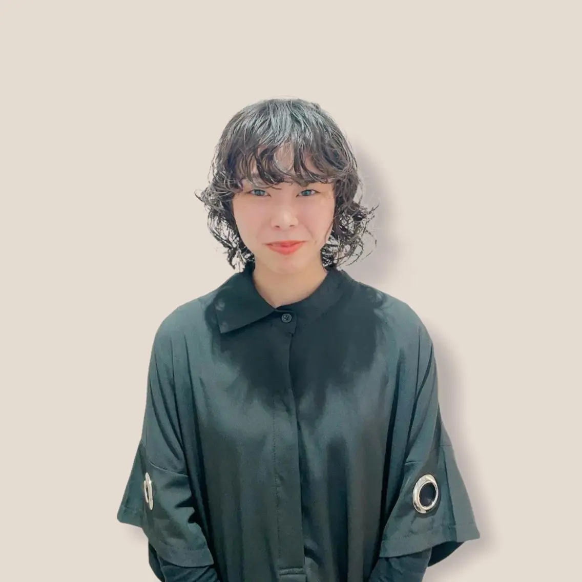 ショート パーマ ウルフカット カット パーマ トリートメント コクブ アキヨのヘアスタイル