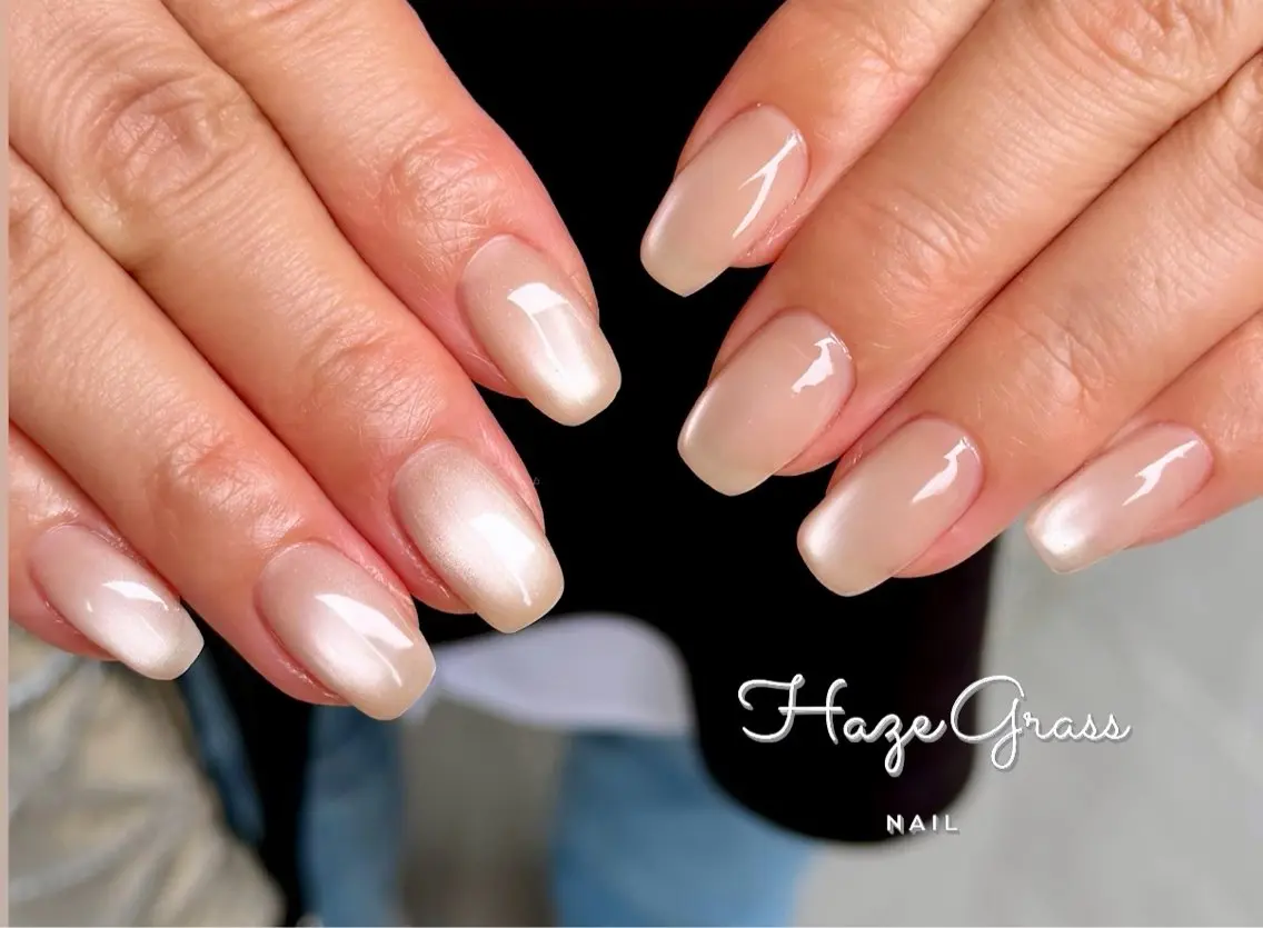 ネイル ワンカラーネイル ハンドネイル HazeGrass NAILのネイルデザイン