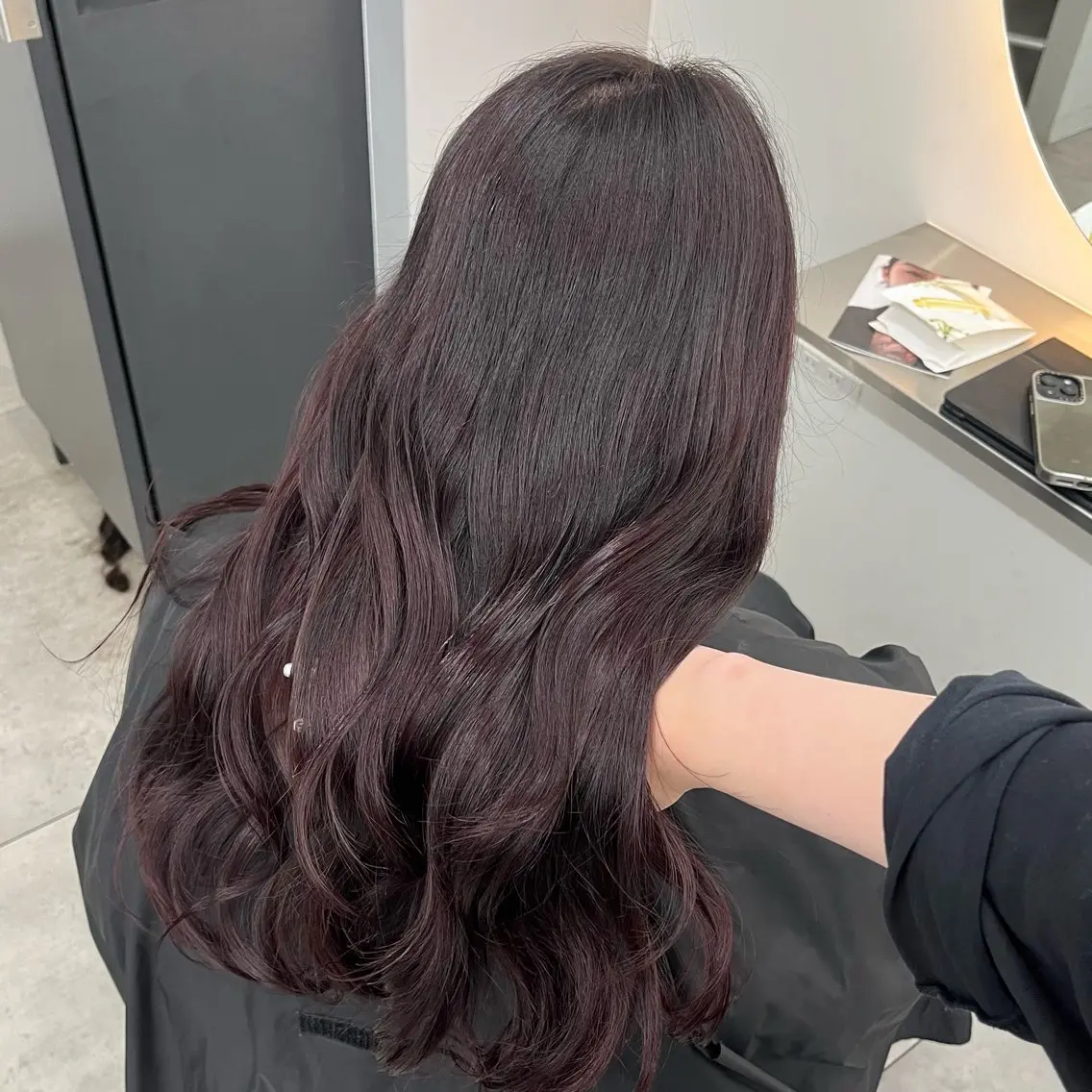 ロング ヘアカラー トリートメント 【レイヤー×透明感 カラー】mayaのヘアスタイル