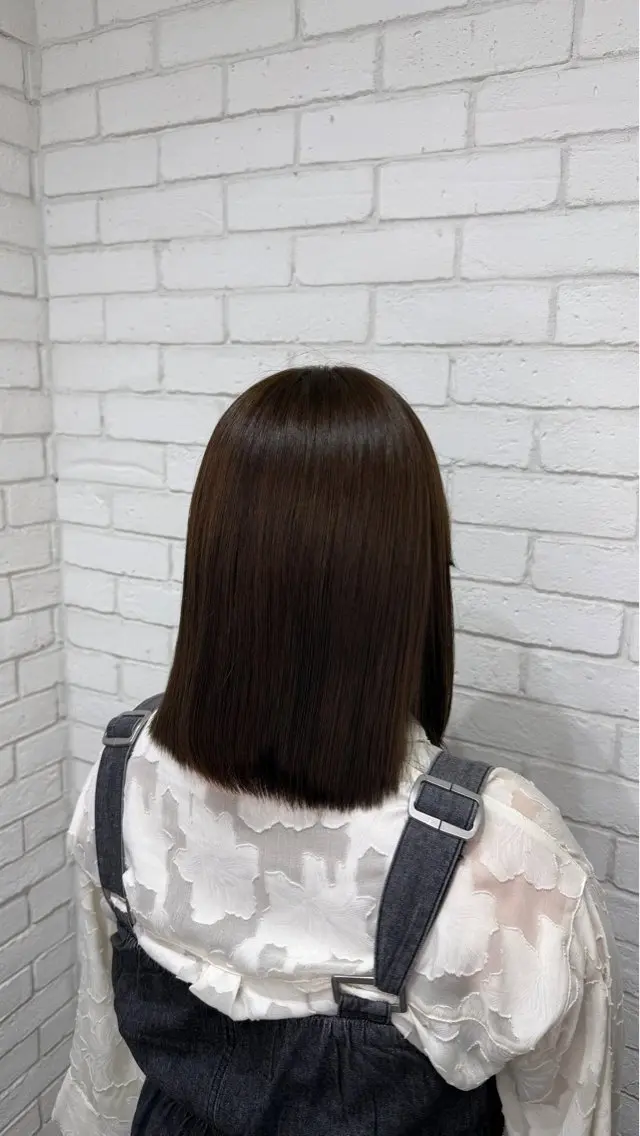 ミディアム カラー ダブルカラー ヘアカラー Harue ·͜·のヘアスタイル