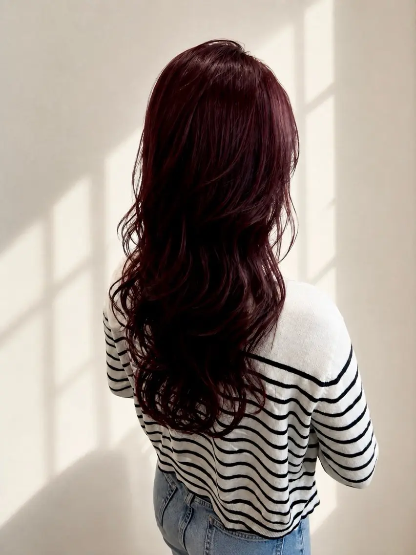 ロング カラー カット ヘアカラー トリートメント kurumi ♡のヘアスタイル