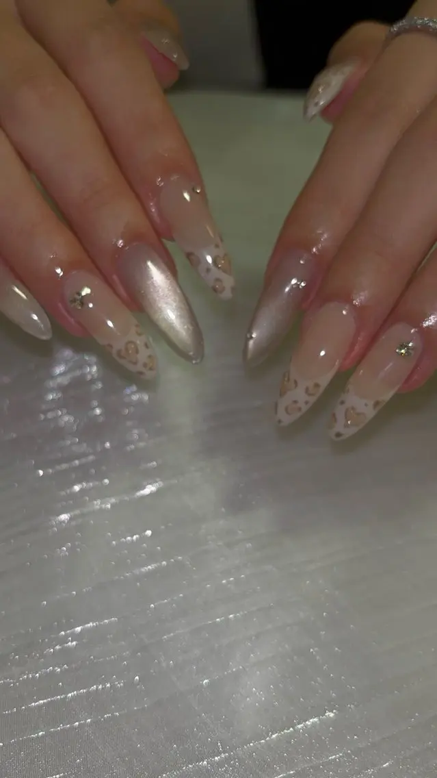 ネイル ロングネイル ハンドネイル Lélia nailのネイルデザイン