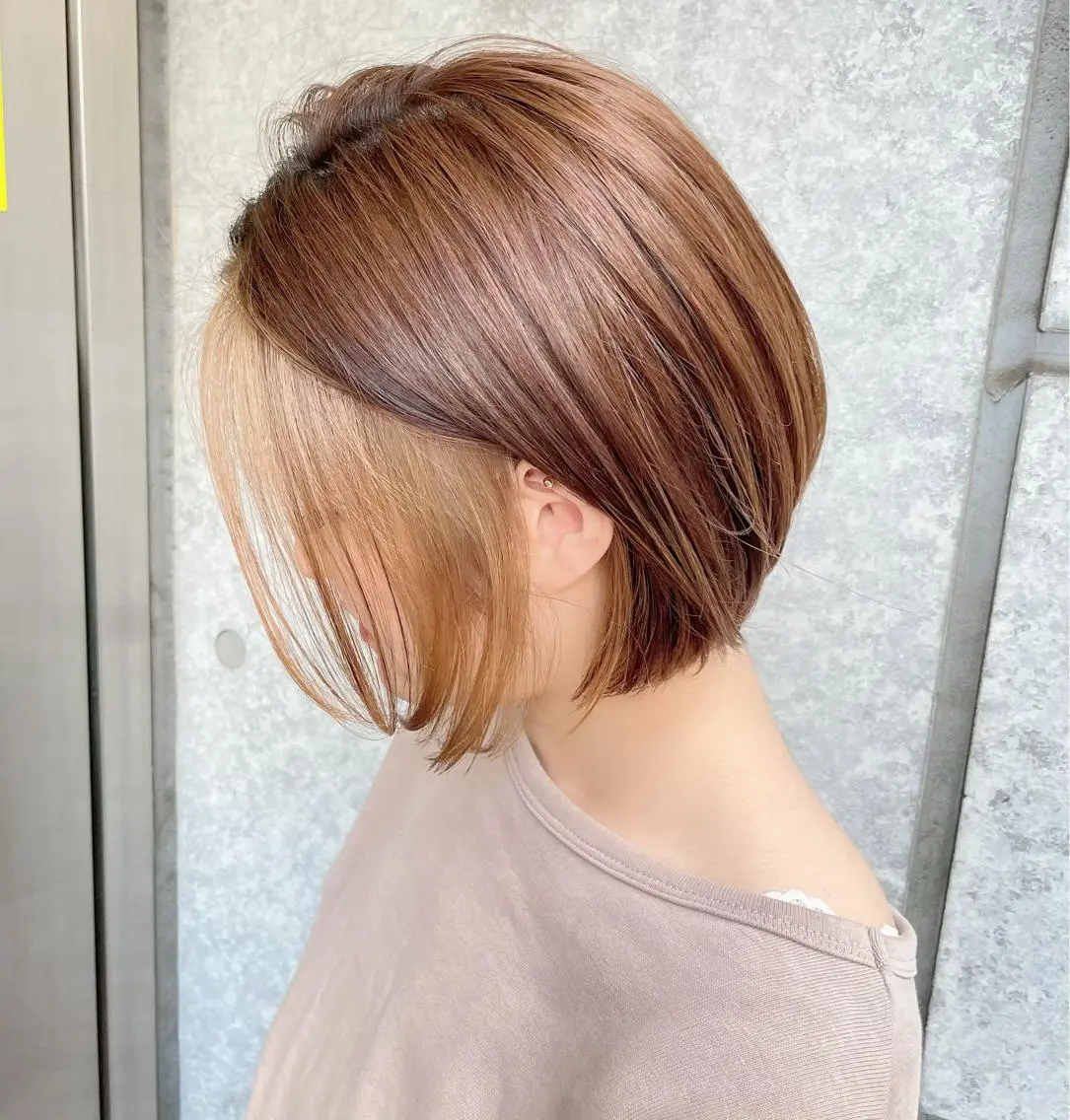 ショート カラー ヘアアレンジ 池袋髪質改善縮毛矯正 ×レイヤー専門のヘアスタイル