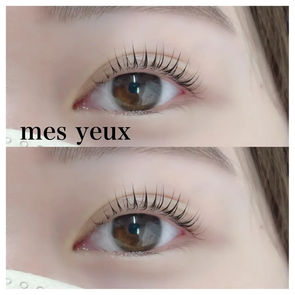 マツエク・マツパ パリジェンヌラッシュリフト 一重×まつ毛パーマ マツパ mes yeux eye salon.の眉毛・アイブロウイメージ