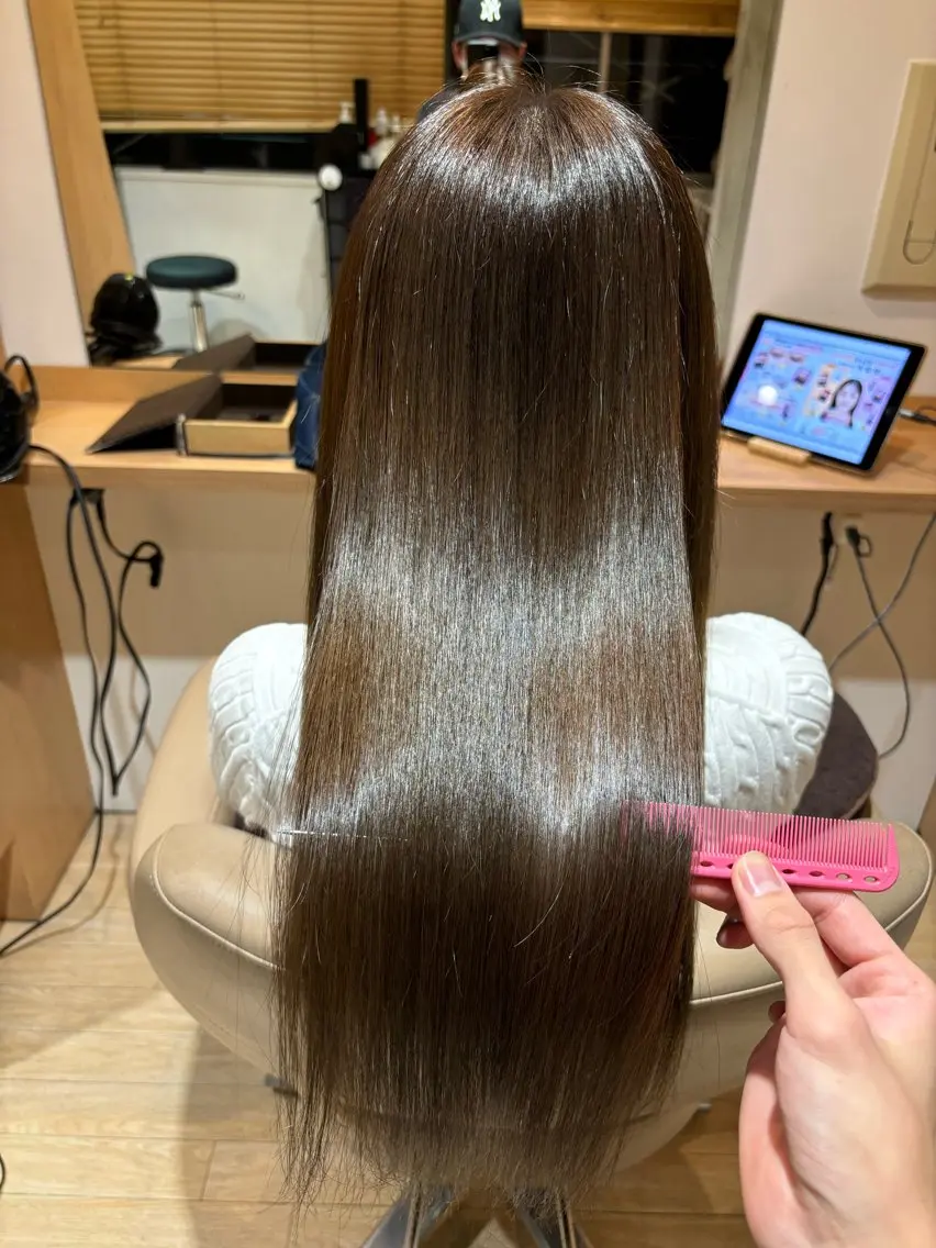 ロング カット ヘアカラー トリートメント 【Amphi Tokyo】宮原のヘアスタイル