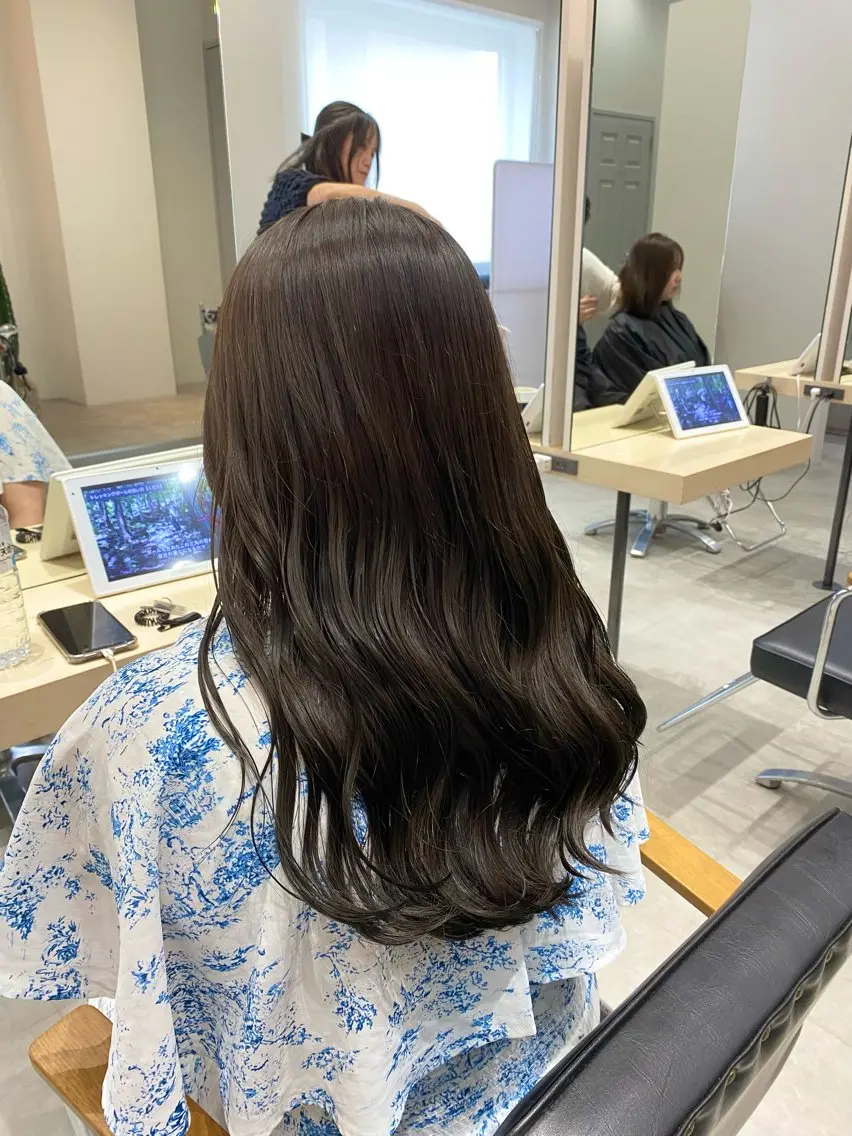 ロング カラー 瀬戸 秀孝のヘアスタイル