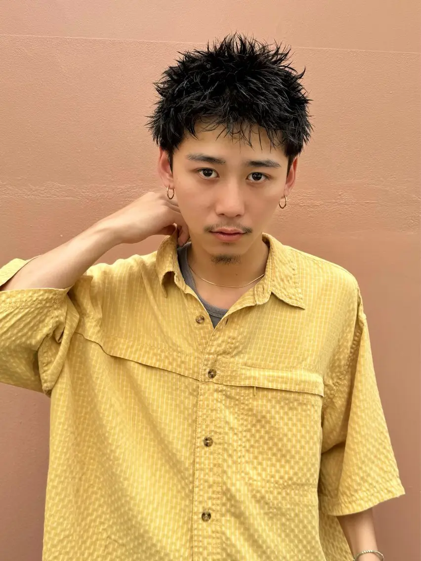 ショート モモセ ユメトのヘアスタイル