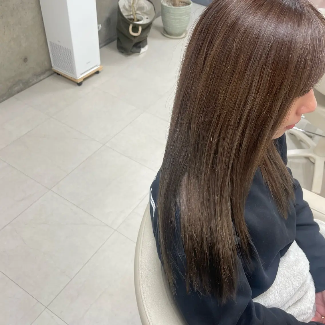 ロング カラー ヘアカラー 坂本 沙也加のヘアスタイル