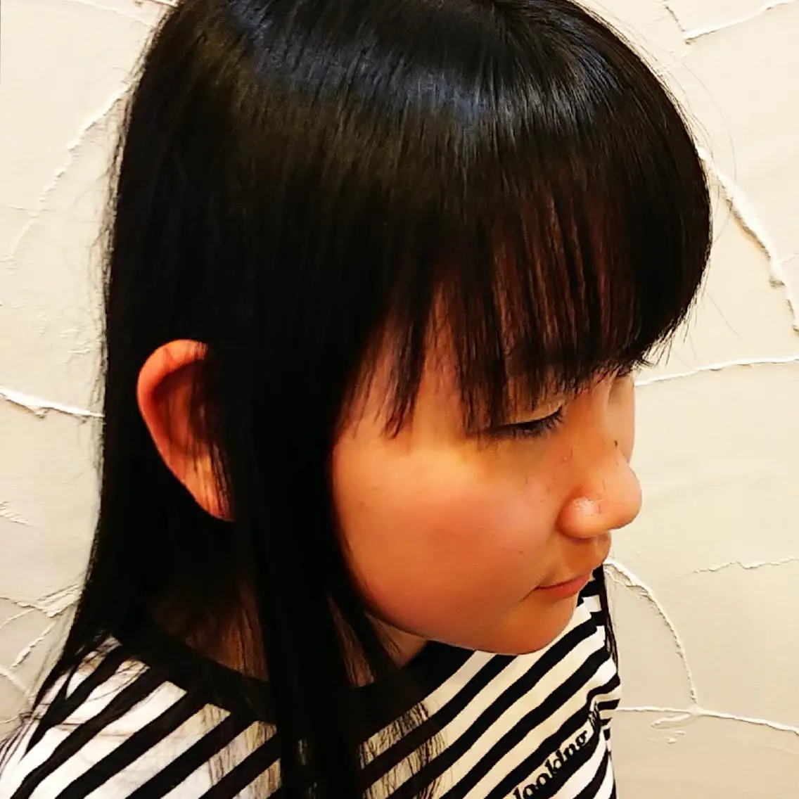 パーマ 学生 縮毛矯正 髪質改善＆白髪ぼかし カラー♡店長みやけ♡のヘアスタイル