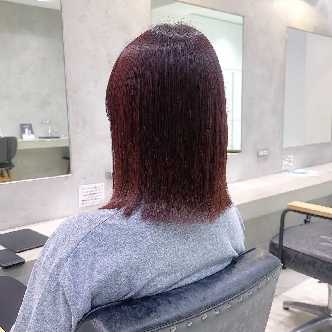 【平日限定】カット+カラー+オージュアトリ+marbb(マイクロバブル)の写真