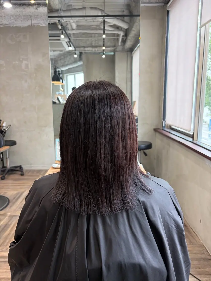 カラー ヘアカラー La fith 新田のヘアスタイル