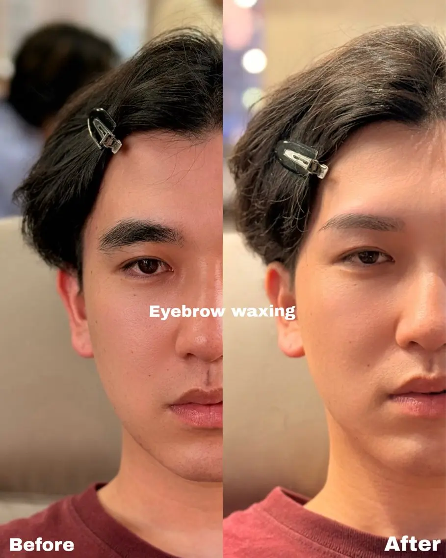 メンズ アイブロウ ワックス脱毛 安済 ひとみの眉毛・アイブロウイメージ