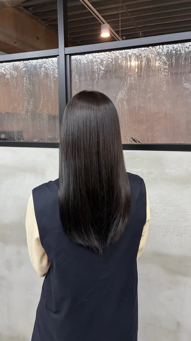 カラー 透明感カラー イルミナカラー ヘアカラー Kato chiharuのヘアスタイル