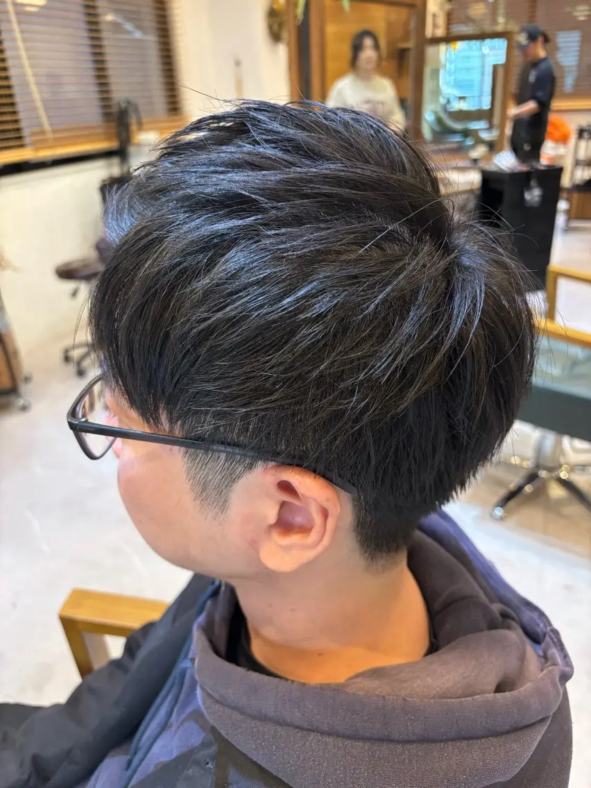 メンズ ひらの みきのヘアスタイル