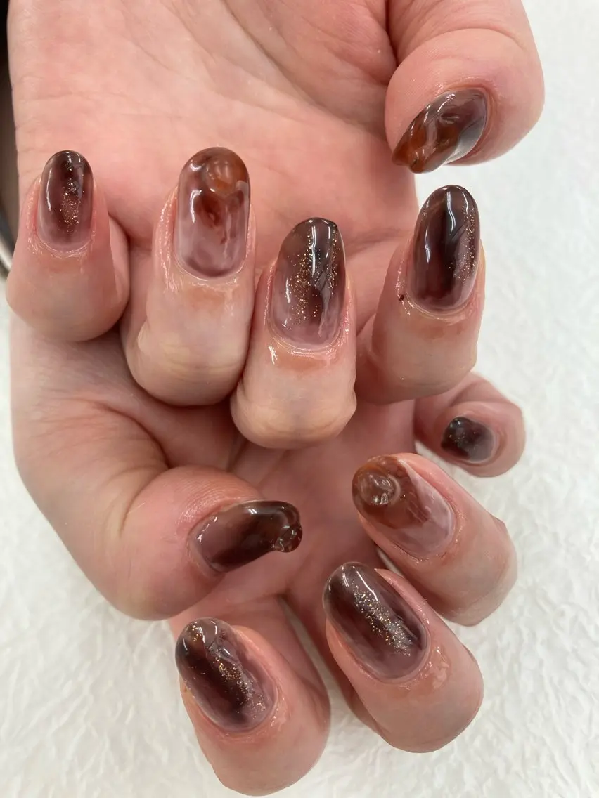 ネイル ニュアンスネイル Nail salon LIANのネイルデザイン