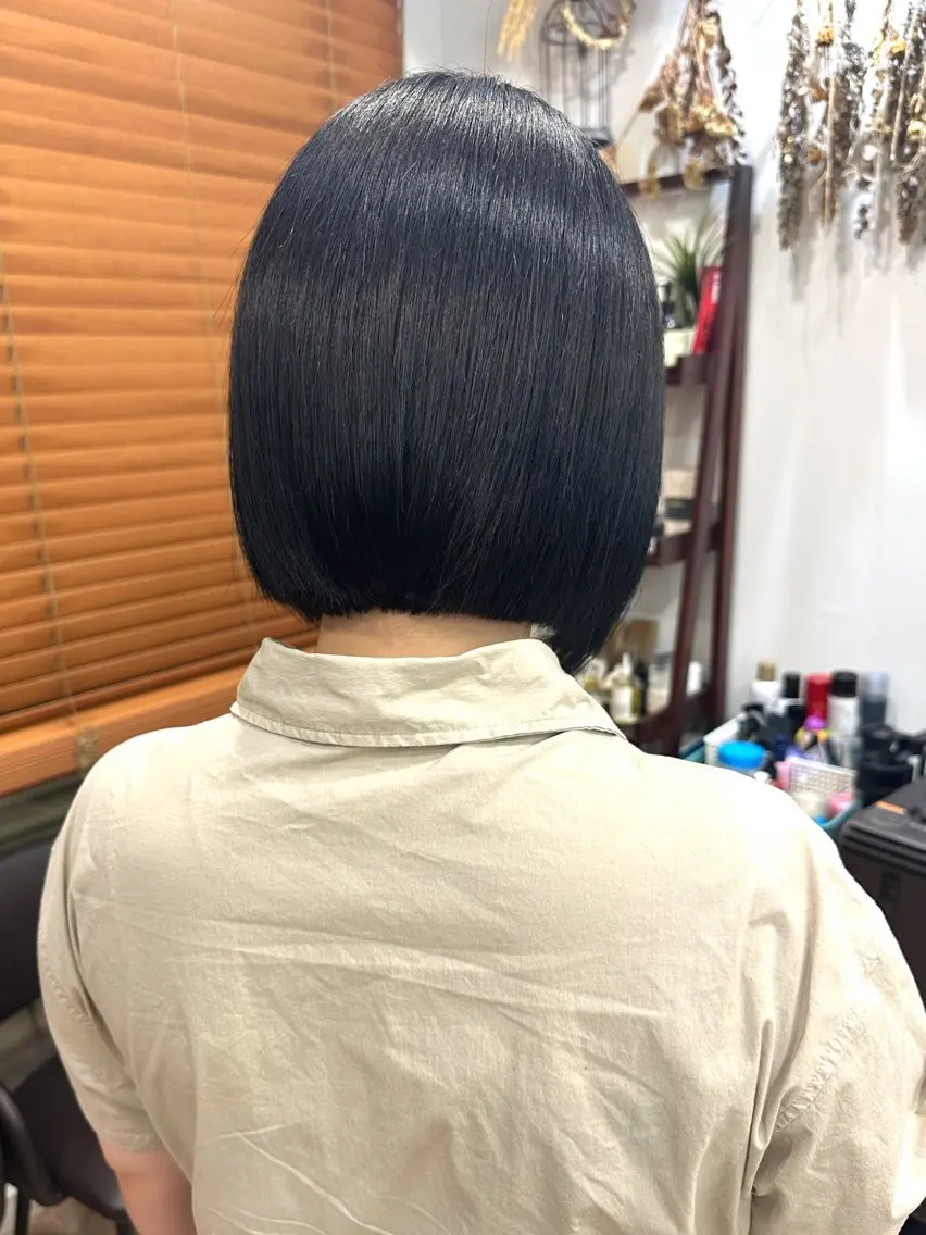ショート ボブ 宇都 唯のヘアスタイル