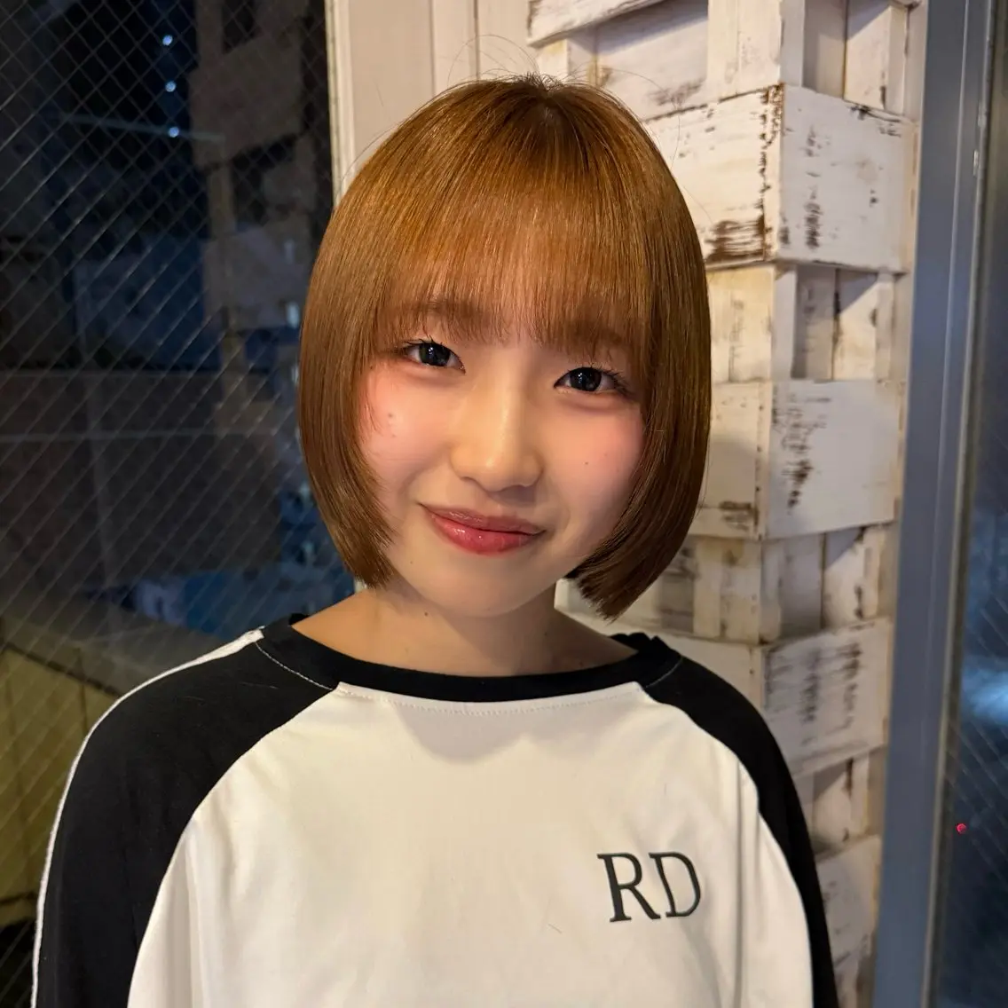 カラー ベージュカラー 透明感カラー ヘーゼル ボブ SHIZU ❄️⋆.˚のヘアスタイル