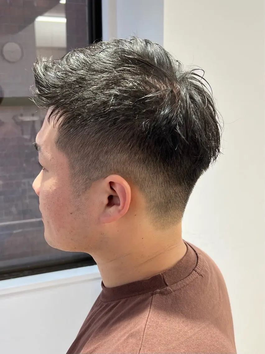 ショート メンズ カット メンズカット✂️ スキンフェード伊藤陸のヘアスタイル