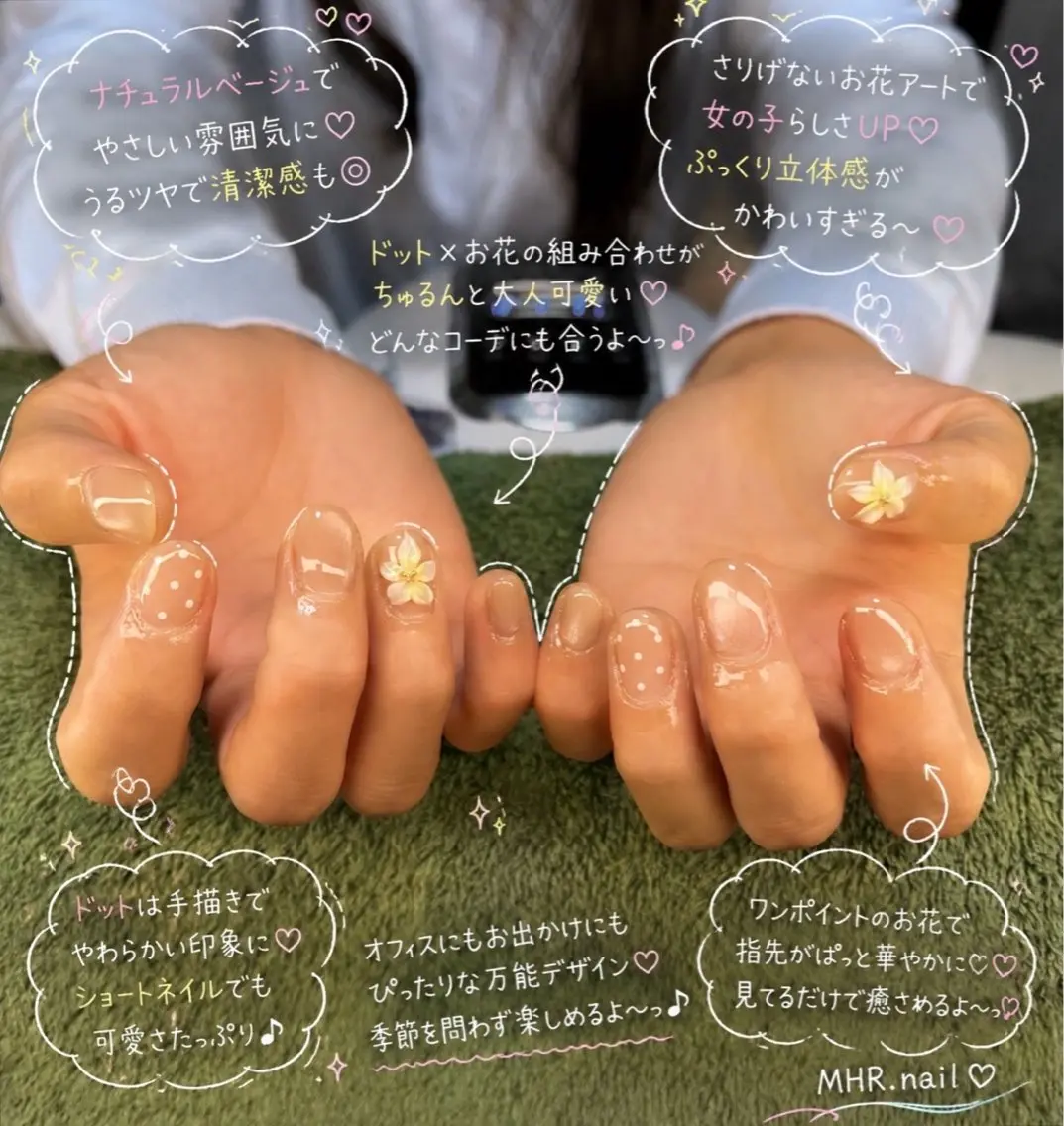 ネイル マグネットネイル ハンドネイル フットネイル MHR nailのネイルデザイン