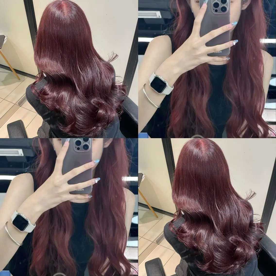 ロング カラー ブリーチなしカラー kana🐱のヘアスタイル