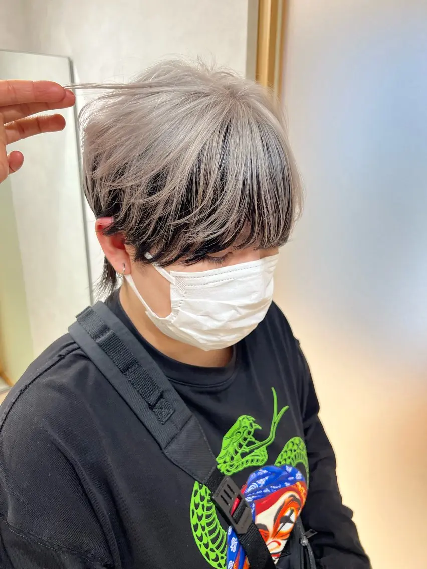 【メンズ限定】メンズカット✂︎シャンプーブロートリートメント付きの写真