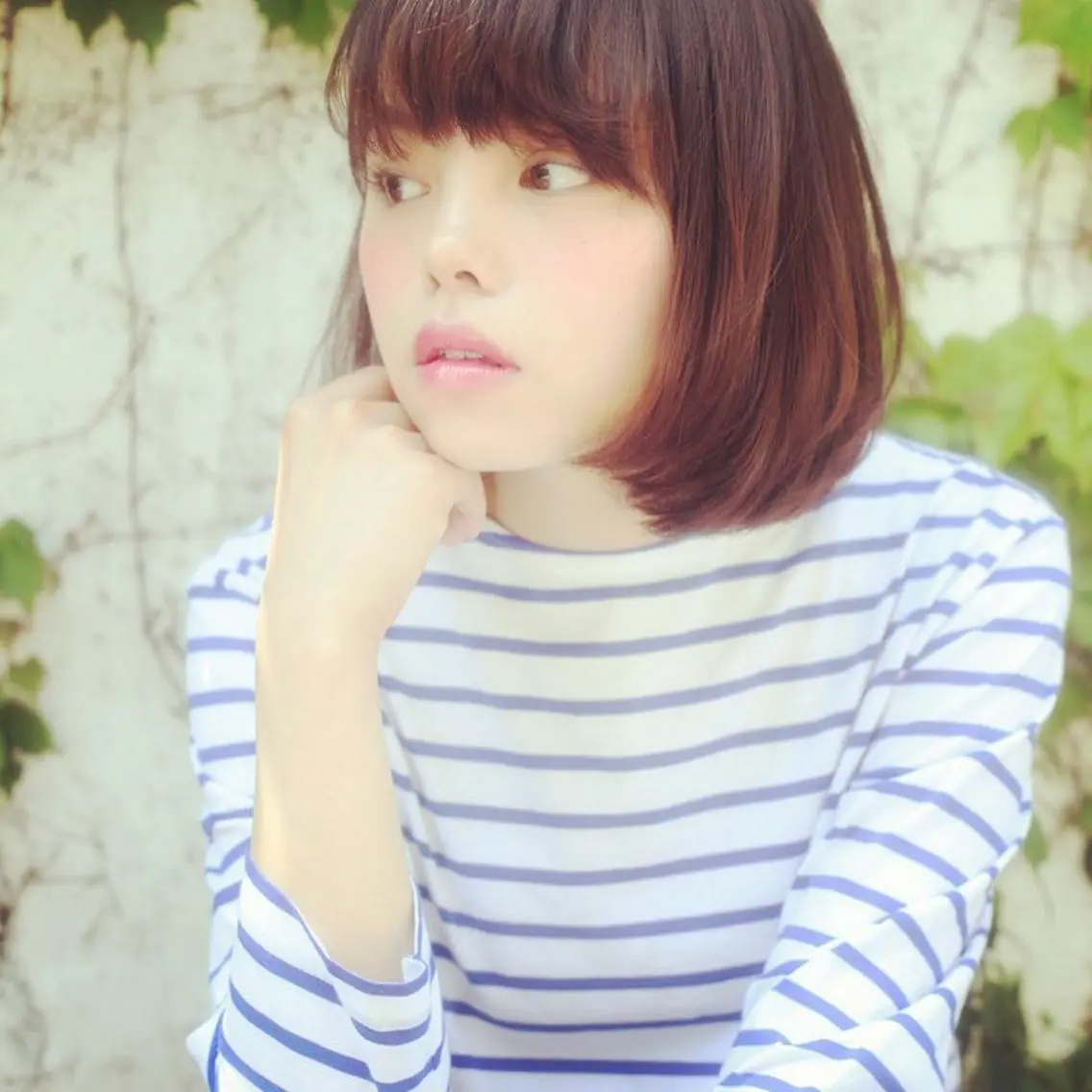 ミディアム カラー パーマ ヘアアレンジ メンズ キッズ ネイル マツエク・マツパ premier modelsのヘアスタイル