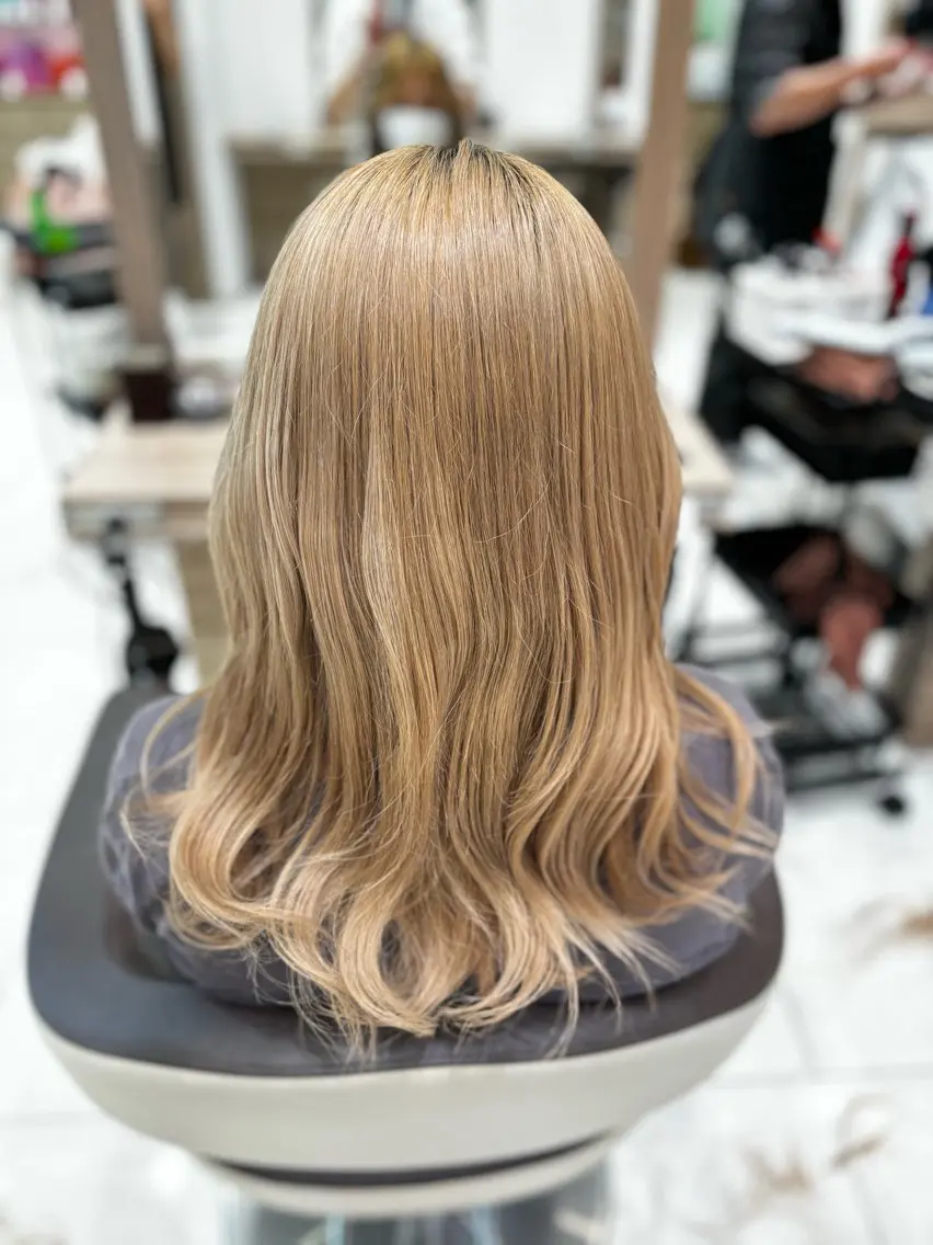 ロング 🐈‍⬛SARA🎀 縮毛矯正のヘアスタイル