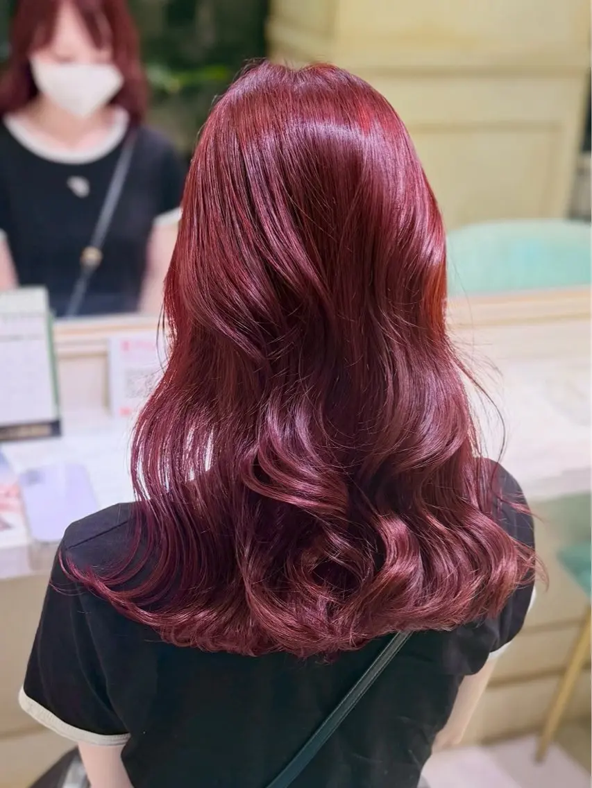 カラー ヘアカラー トリートメント 💙透明感艶カラー/ ゆうな💙のヘアスタイル