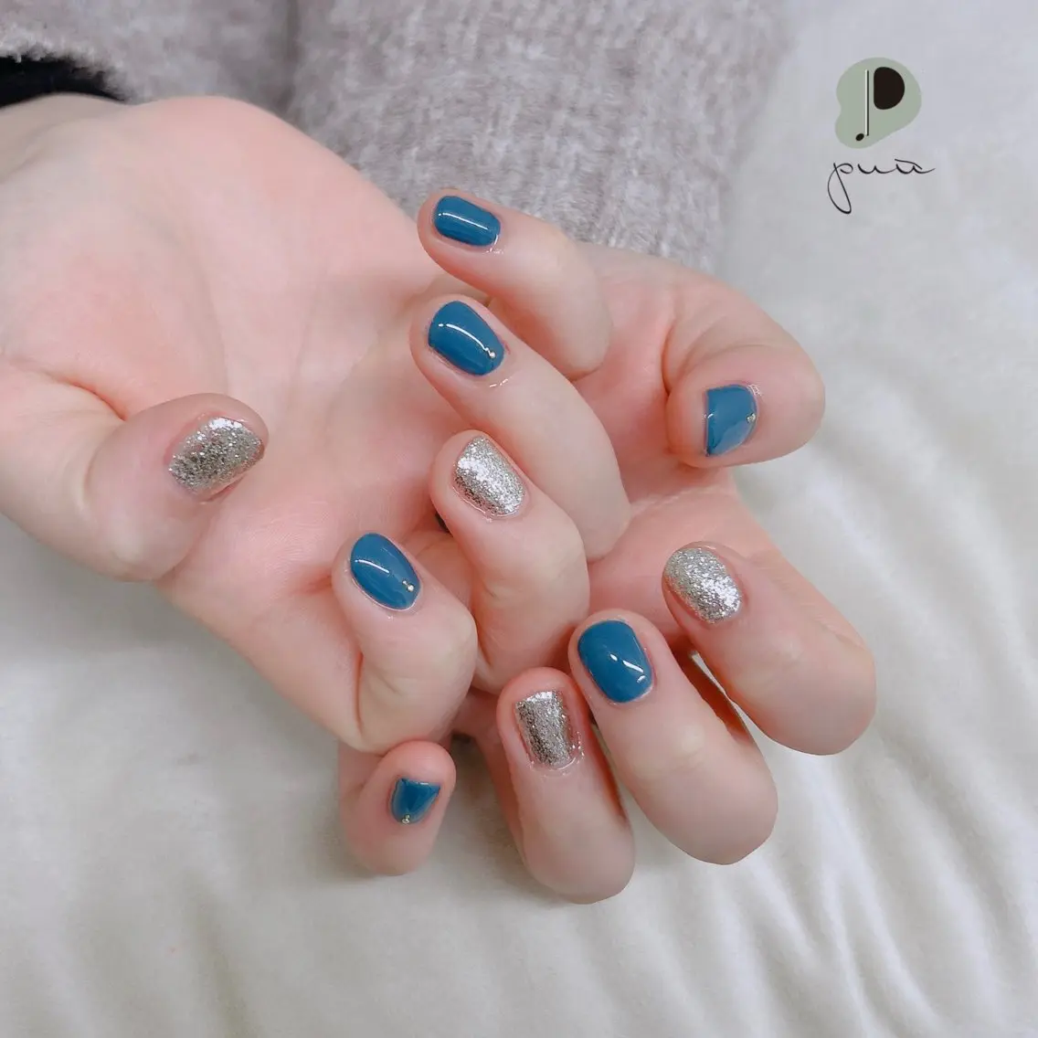 ネイル 成人式 ジェルネイル ワンカラーネイル ハンドネイル Nail salon puu kyotoのネイルデザイン