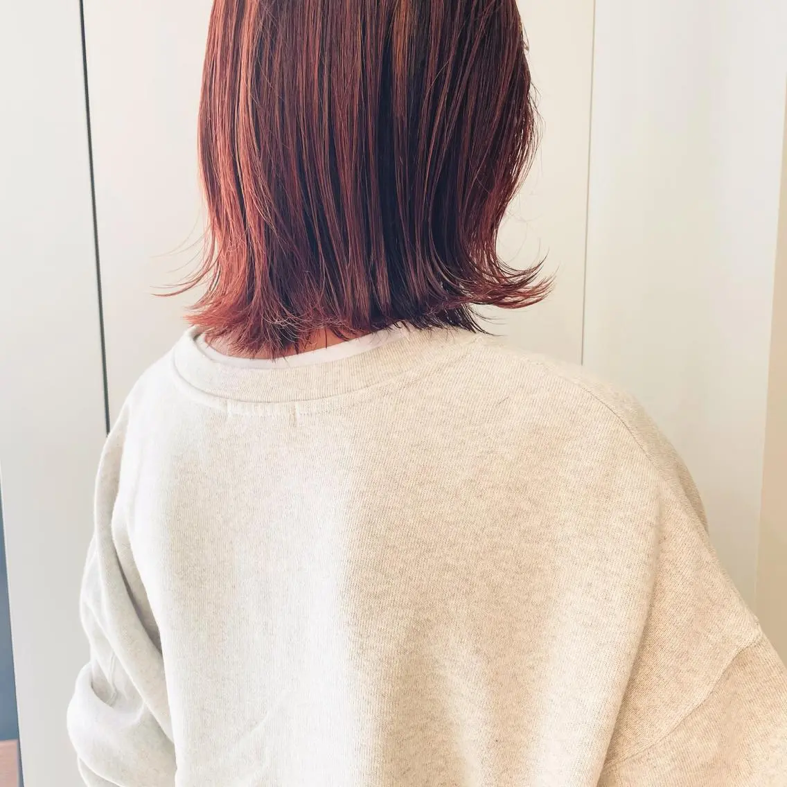 ミディアム カラー 東 みのりのヘアスタイル