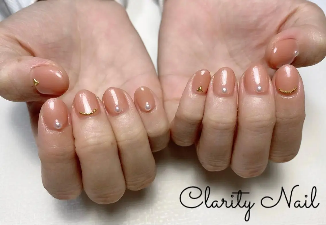 ネイル ワンカラーネイル ハンドネイル Clarity Nailのネイルデザイン