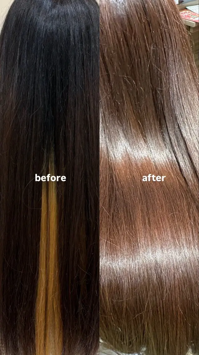 ロング カラー ロング 宇井 沙世子のヘアスタイル