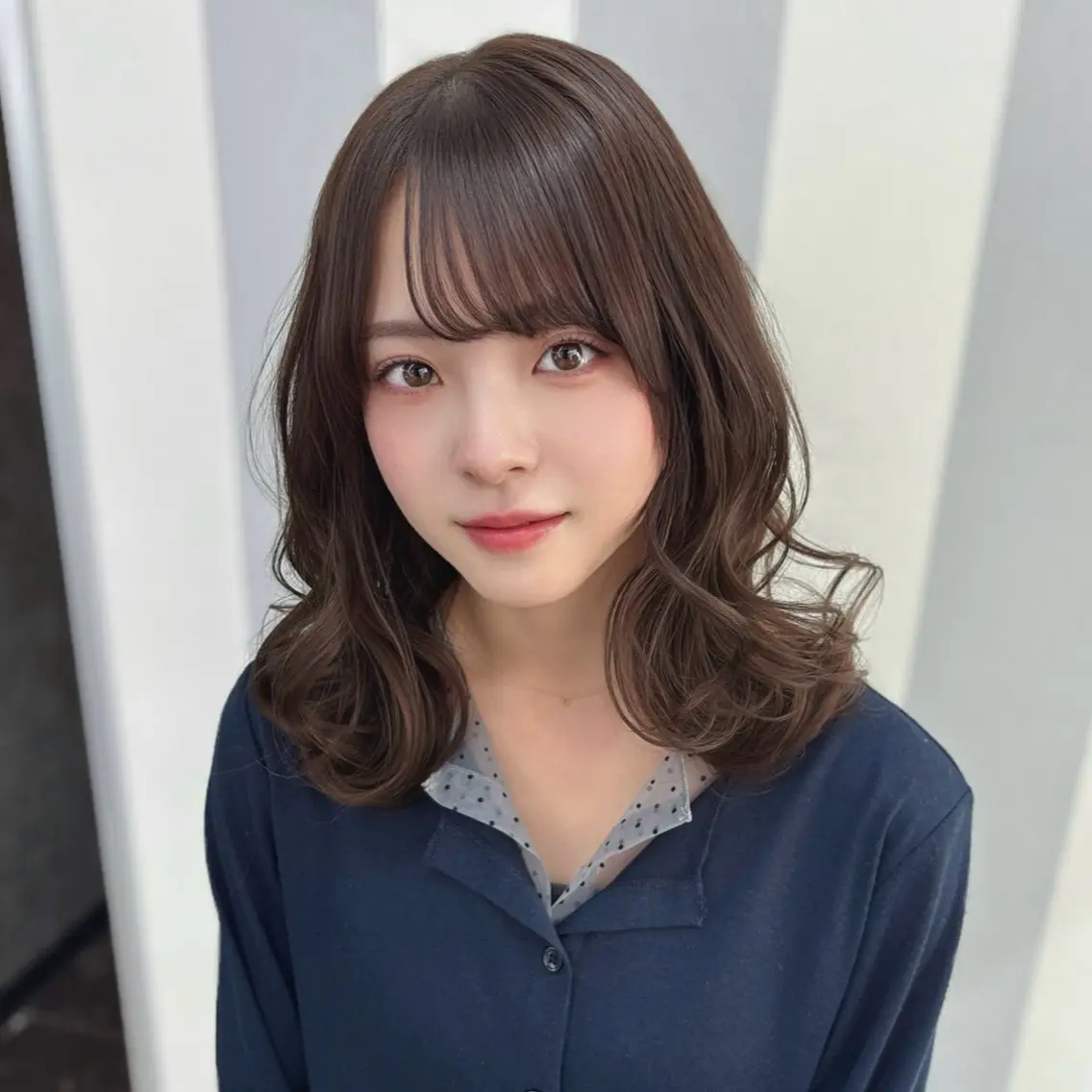セミロング カラー ヘアカラー Ren. 🦋デザインカラーのヘアスタイル
