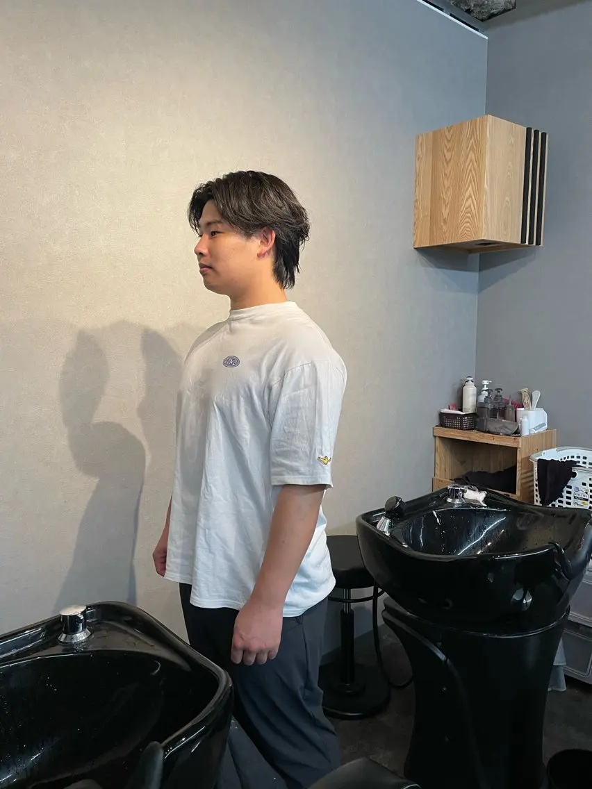 メンズ ⭐️縮毛矯正⭐️ ✨ミラクルクッポ✨のヘアスタイル
