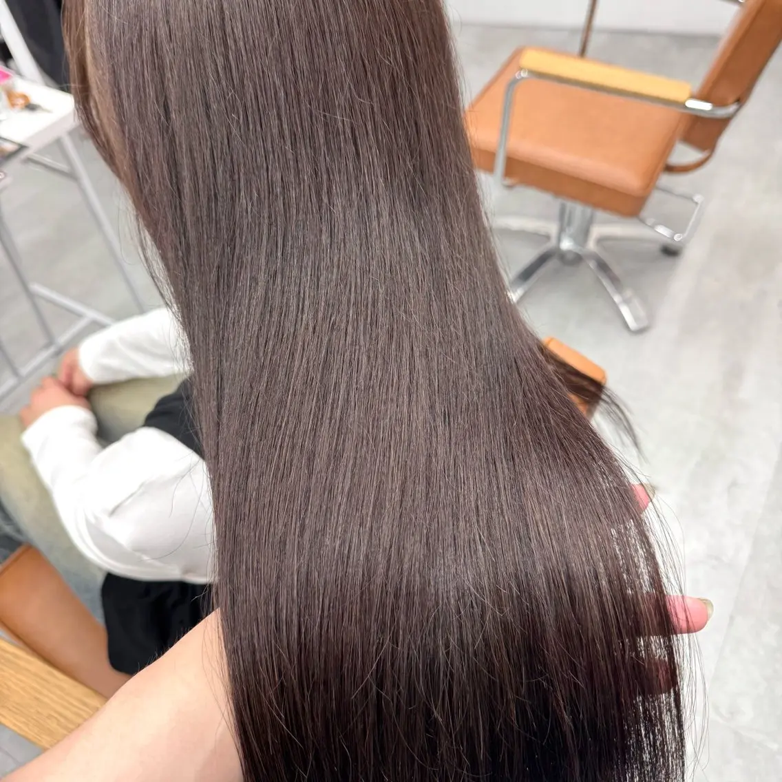 ロング カラー ヘアアレンジ ヘアカラー ブリーチなしカラー /新百合ヶ丘/安形翔のヘアスタイル