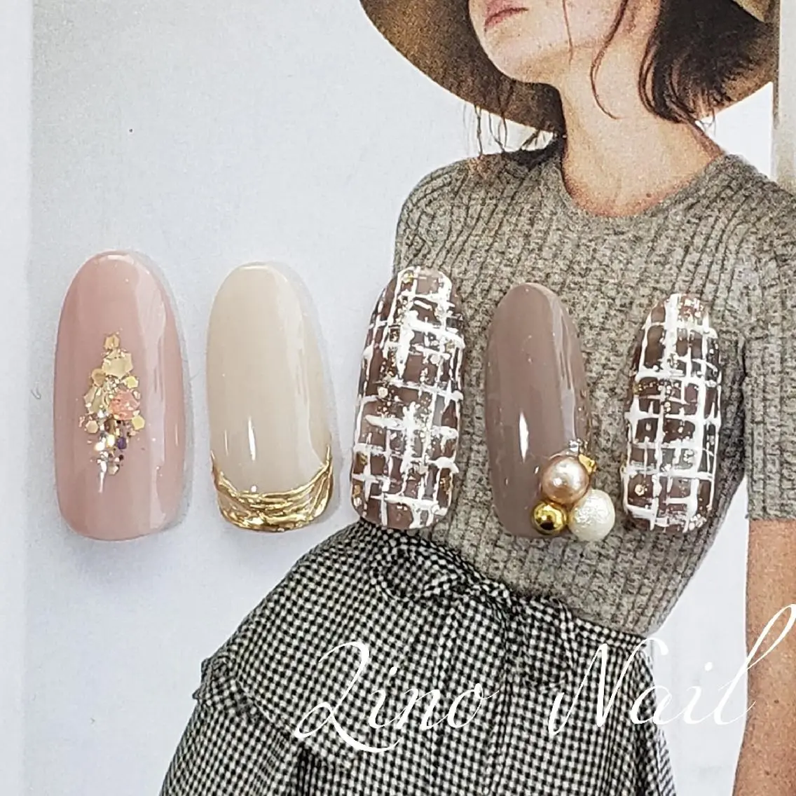 ネイル カジュアル ジェルネイル ガーリー キラキラネイル ラメ(グリッター) ハンドネイル Lino Nailのネイルデザイン