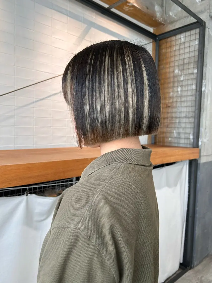 ミディアム ボブ keen 立川のヘアスタイル
