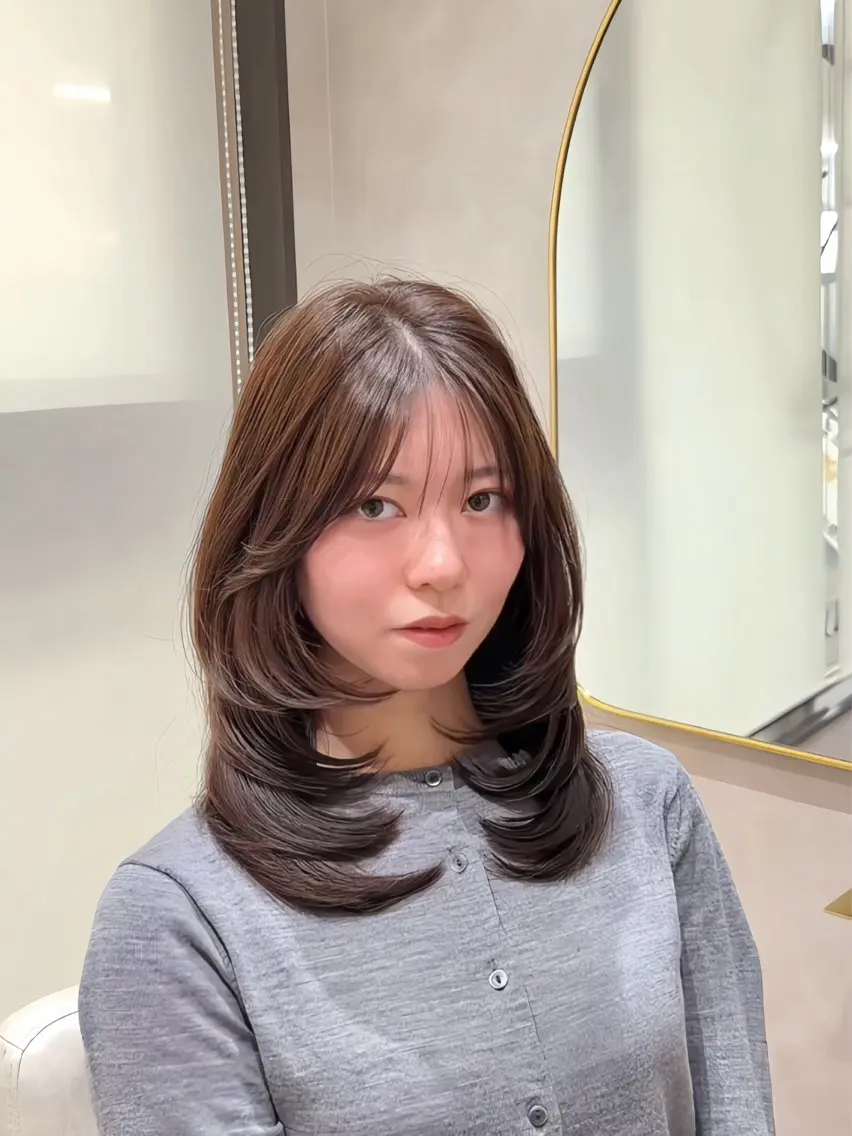 🐣レイヤーカットモデル🐣 ※お写真のようなスタイルご希望の方の写真