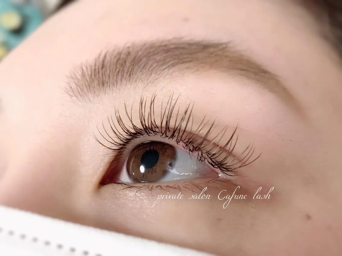 マツエク・マツパ カラーマツエク Cafune lashのマツエク・マツパデザイン
